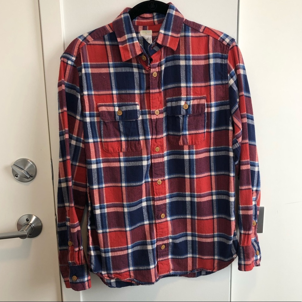 J. Crew Boys Flannel